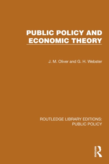 Public Policy and Economic Theory