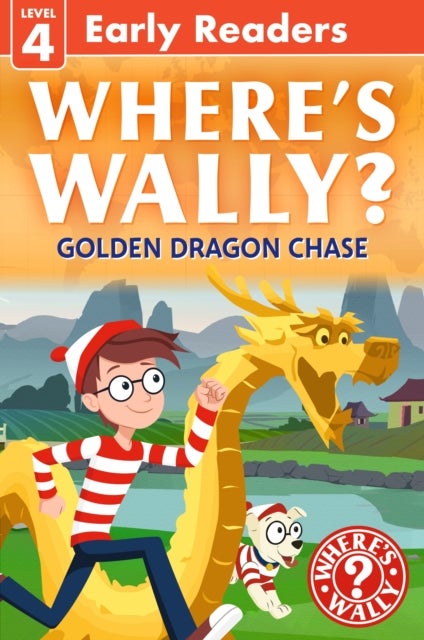 Where's Wally? The Golden Dragon Chase - Loved by generations, with over 91 million Where’s Wally? books sold worldwide. Learn to read and search-and-find in this fun, Level 4 early reader dragon adventure for emerging readers, girls and boys aged 5+