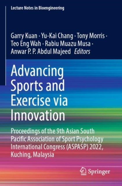 Advancing Sports and Exercise via Innovation - Proceedings of the 9th Asian South Pacific Association of Sport Psychology International Congress (ASPASP) 2022, Kuching, Malaysia