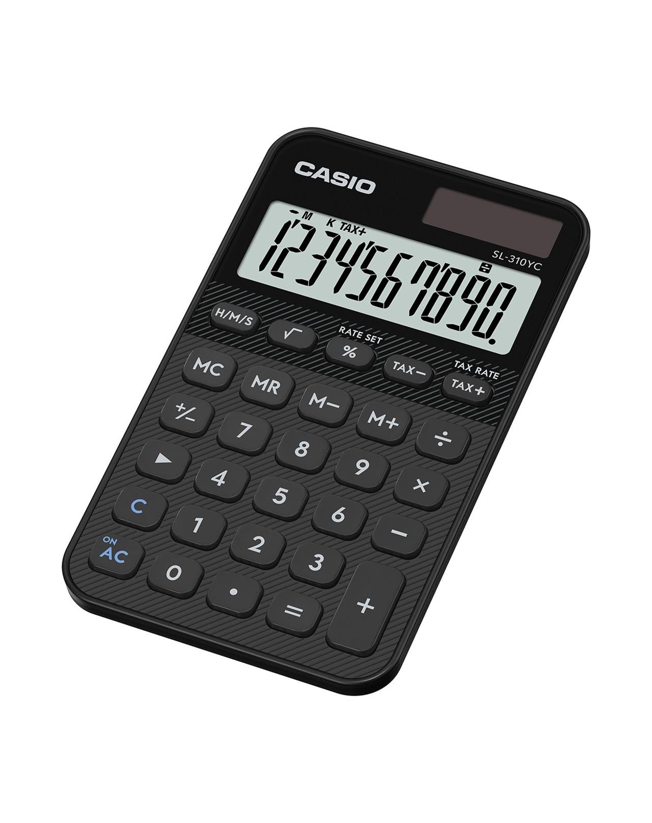 Lommekalkulator Casio SL-310YC sort