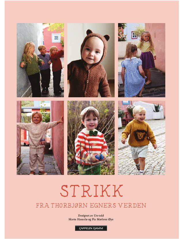 Strikk fra Thorbjørn Egners verden av Marte Hasselø, Øye, Pia Marlene - Personlig Signert