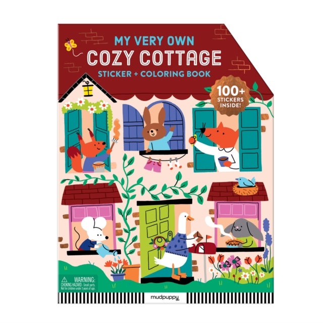 My Very Own Cottage Sticker + Coloring Book