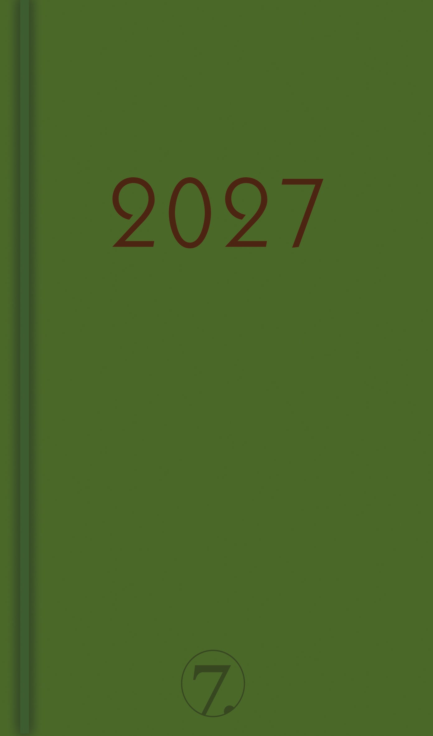 Kalender 2027 7.Sans Datum Trend, Ib Im