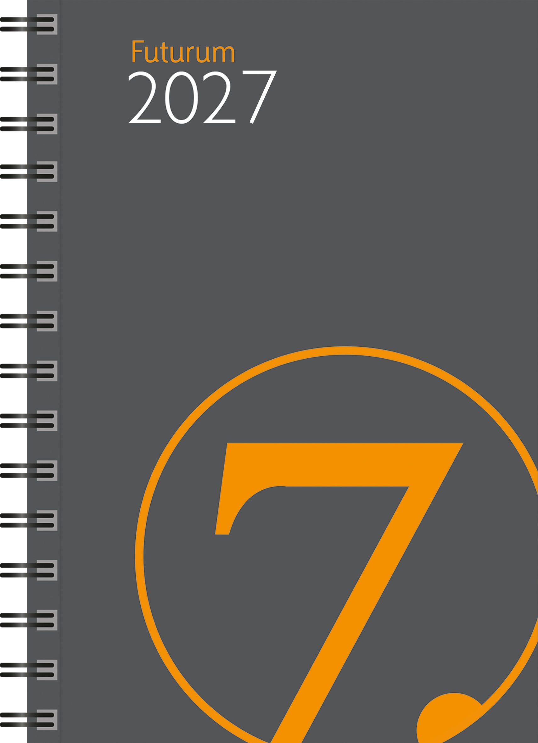 Kalender 2027 7.Sans Futurum Refill, SpGrå