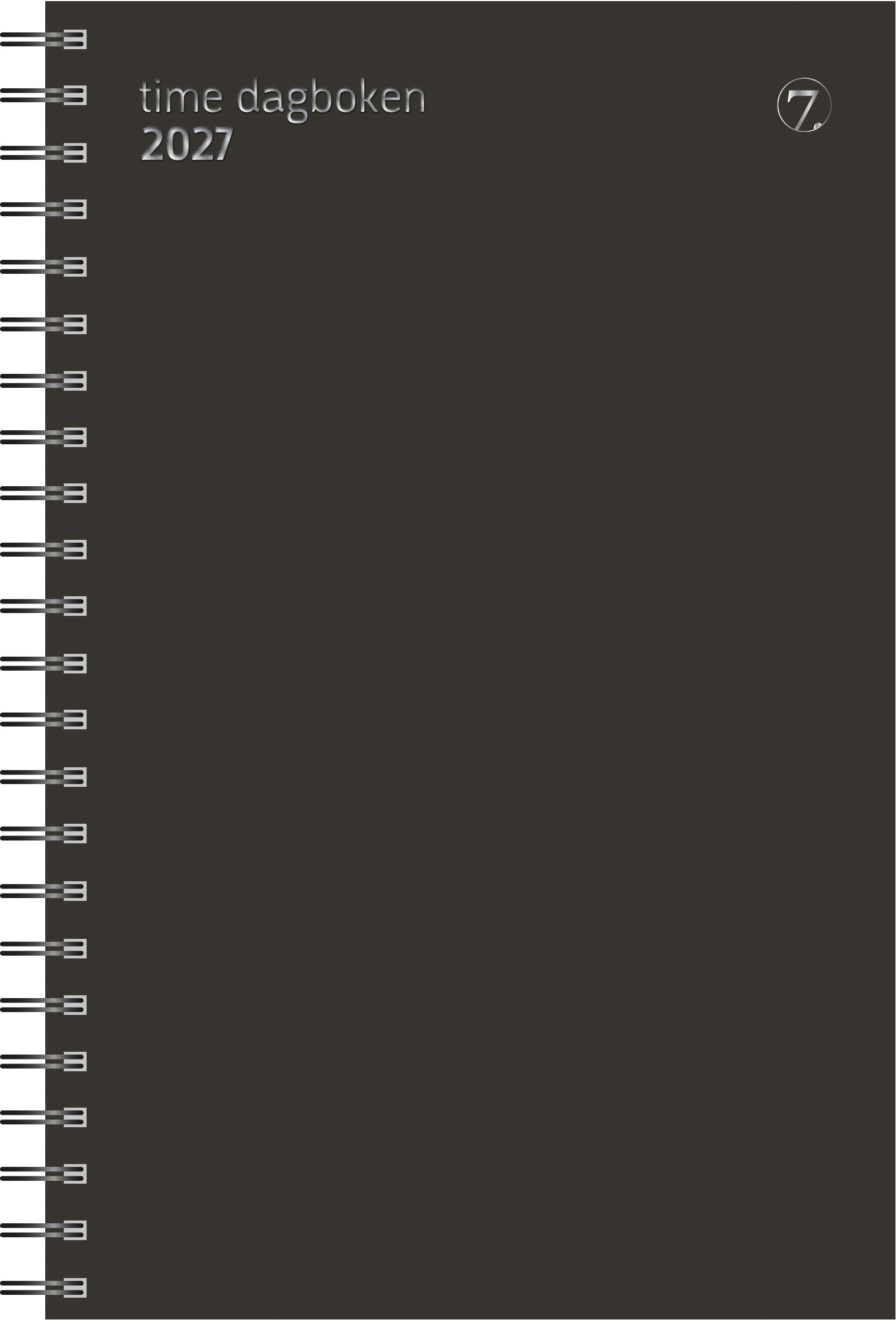 Kalender 2027 7.Sans Timedagboken, Sp