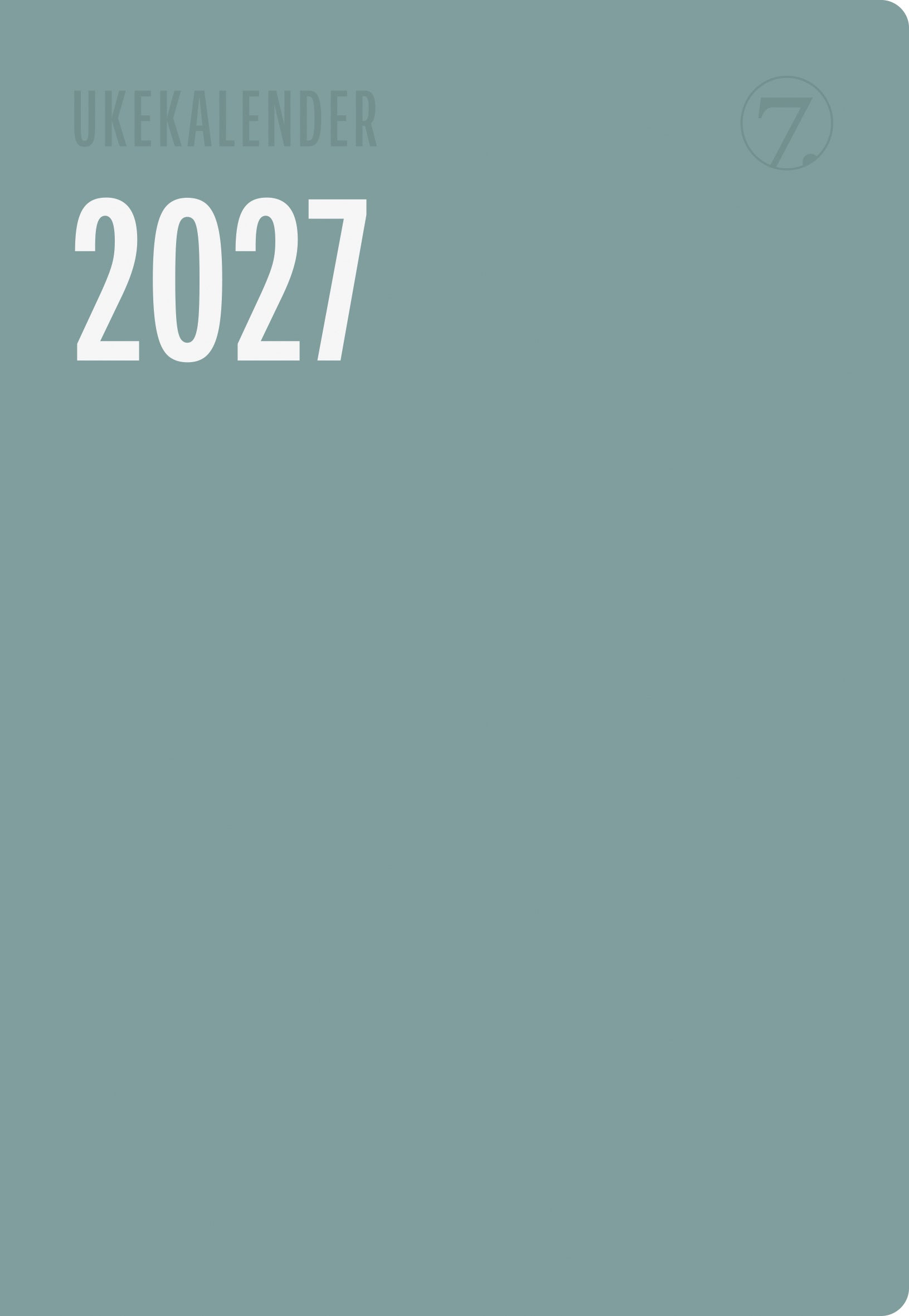 Kalender 2027 7.Sans Ukekalender, Ib