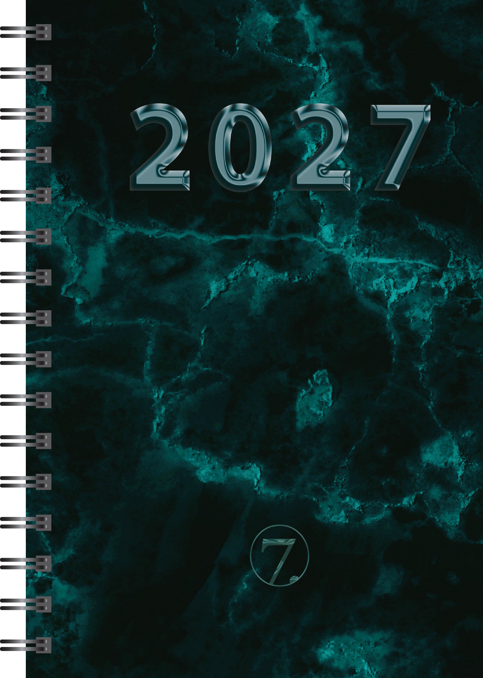 Kalender 2027 7.Sans Dagbok A5 Sp