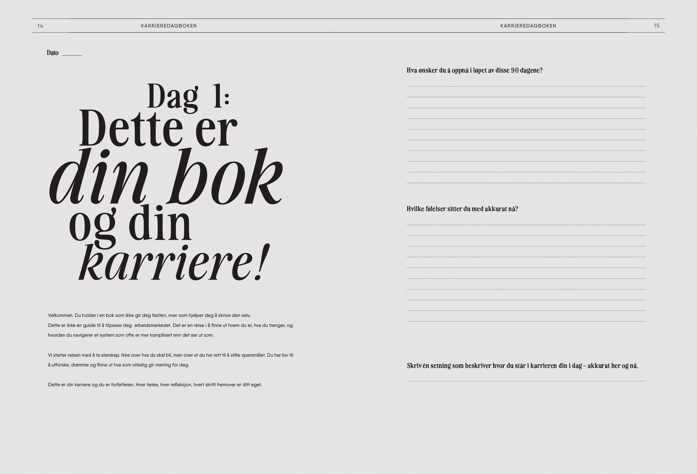 Karrieredagboken