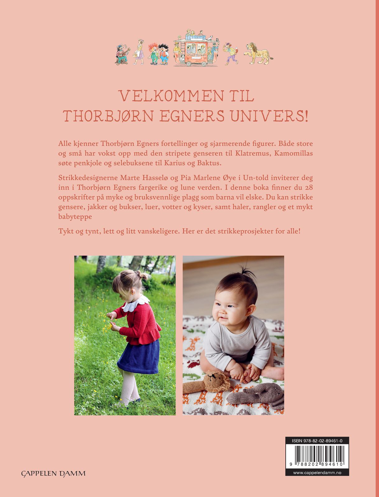 Strikk fra Thorbjørn Egners verden