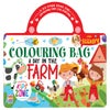 A Day In The Farm Colouring Bag