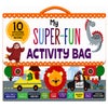 My Super Fun Activity Bag: Set Of 10 Amazing Activity Books - Perfect For Kids, Travel And Gifting / Return Gifts