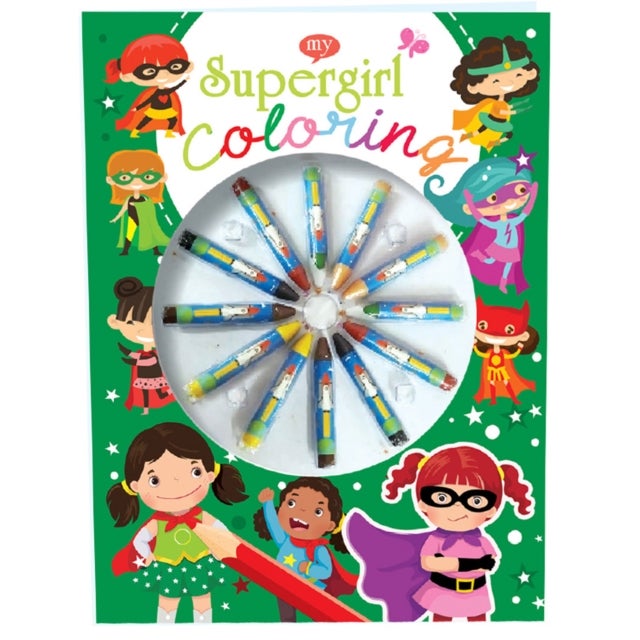 Hellofriend Books Little Colouring Princess, Colouring Kit For Children. - Little Colouring Princess
