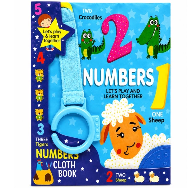 Numbers Cloth Book For Early Learning And Interactive Education For Kids - Fun With Numbers - Cloth Book