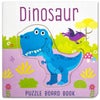 Dinosaur Puzzle Book: Board Book With Jigsaw Puzzles For Kids