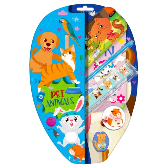 Pet Animals Stationery Set - Pet Animals Stationery Set