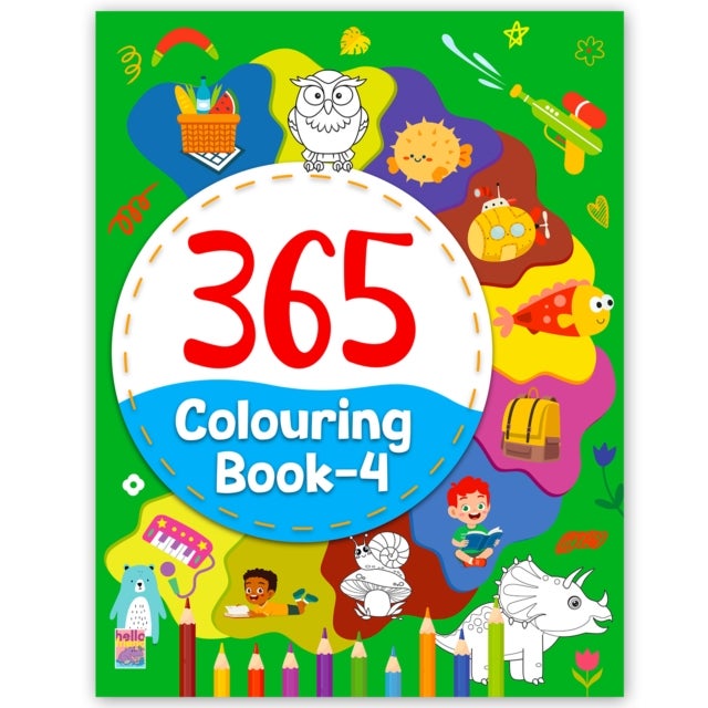 365 Colouring Book-4 - 365 Colouring Book-4