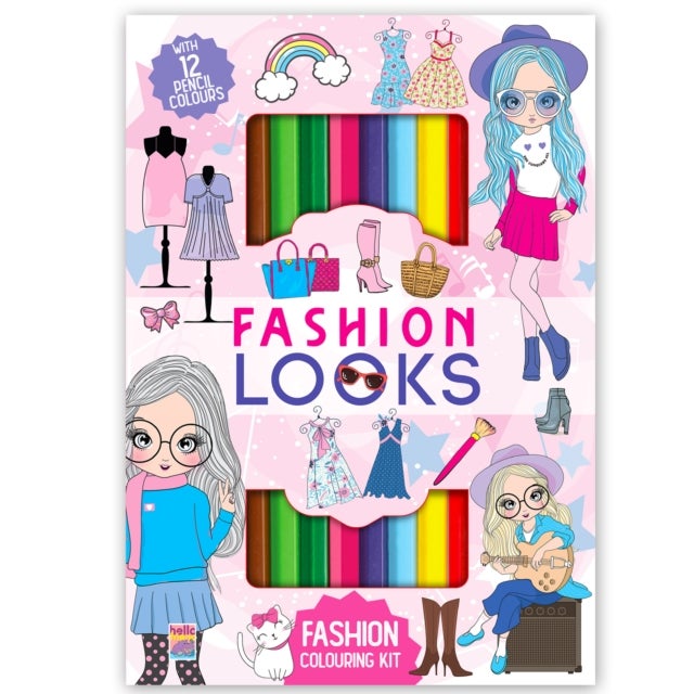 Fashion Looks - Colouring Kit - Fashion Looks - Colouring Kit