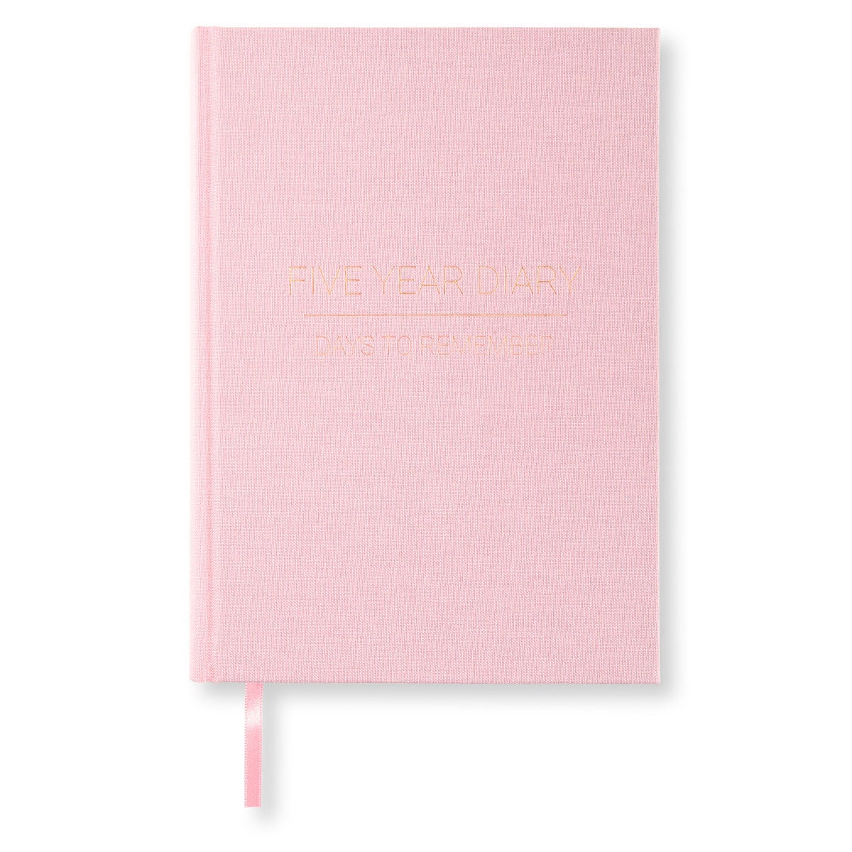 Five Year Diary A5 Tea Rose