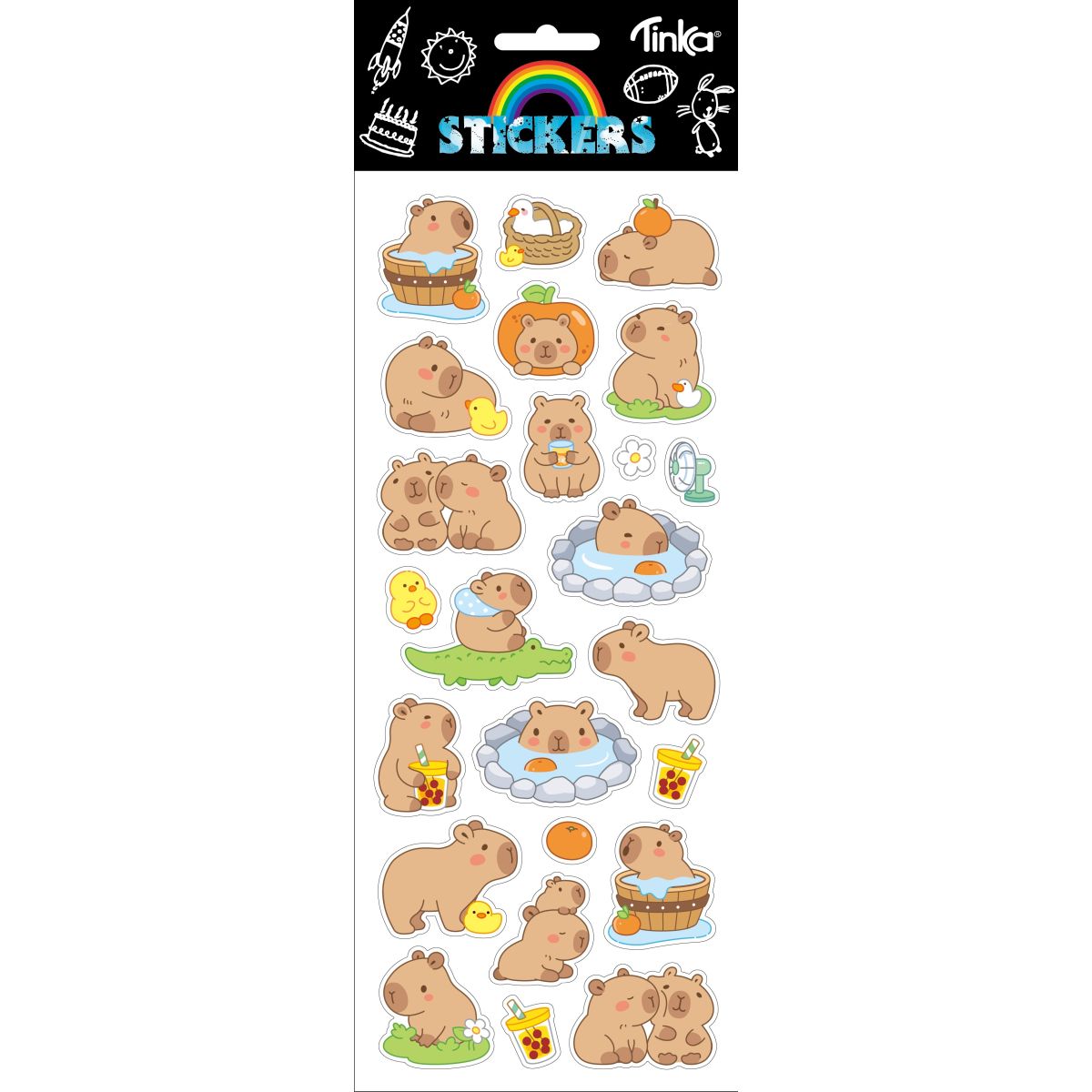 Stickers capybara