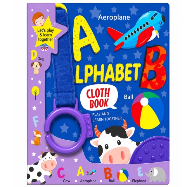 Fun With Alphabets - Cloth Book For Early Learning And Interactive Education - Fun With Alphabets - Cloth Book