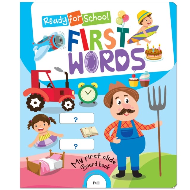 Ready For School: First Words - Slide And See Board Book - Ready For School - First Word Slide Board Book