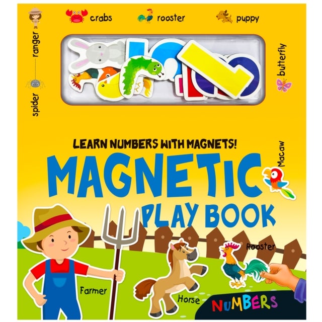 Learn Numbers - Magnetic Play Book - Learn Numbers - Magnetic Play Book