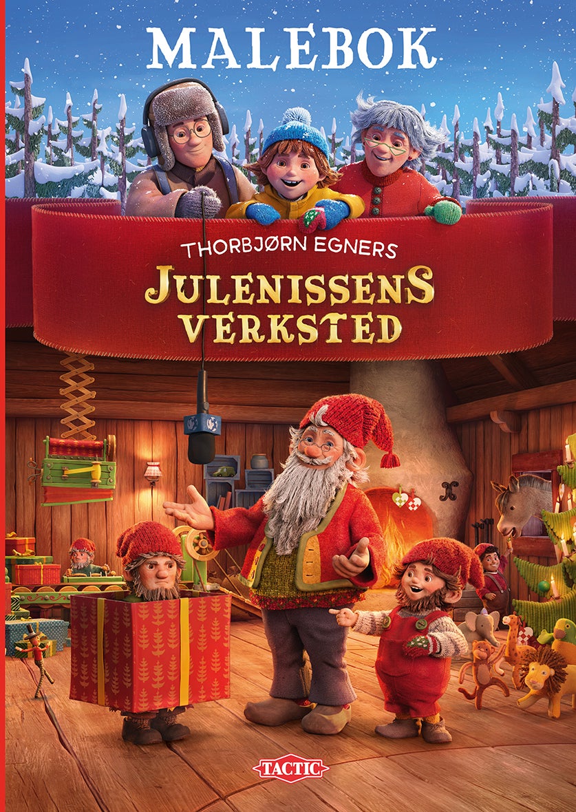 Malebok Julenissens Verksted