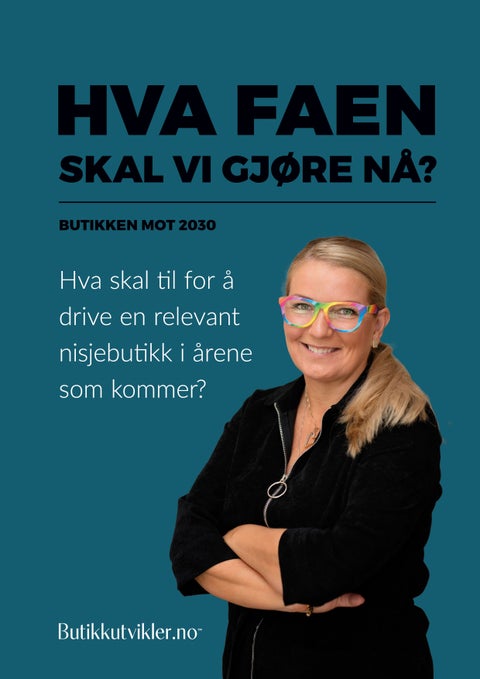 Hva faen skal vi gjøre nå? - hva skal til for å drive en relevant nisjebutikk i årene som kommer?