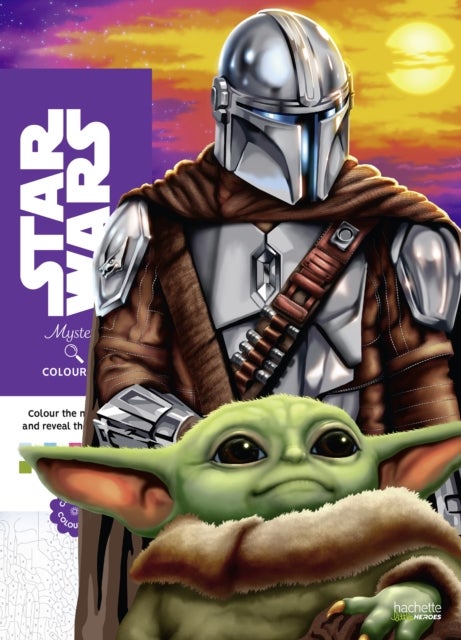 Mystery Colouring - Star Wars - Reveal iconic Disney characters with colour by number