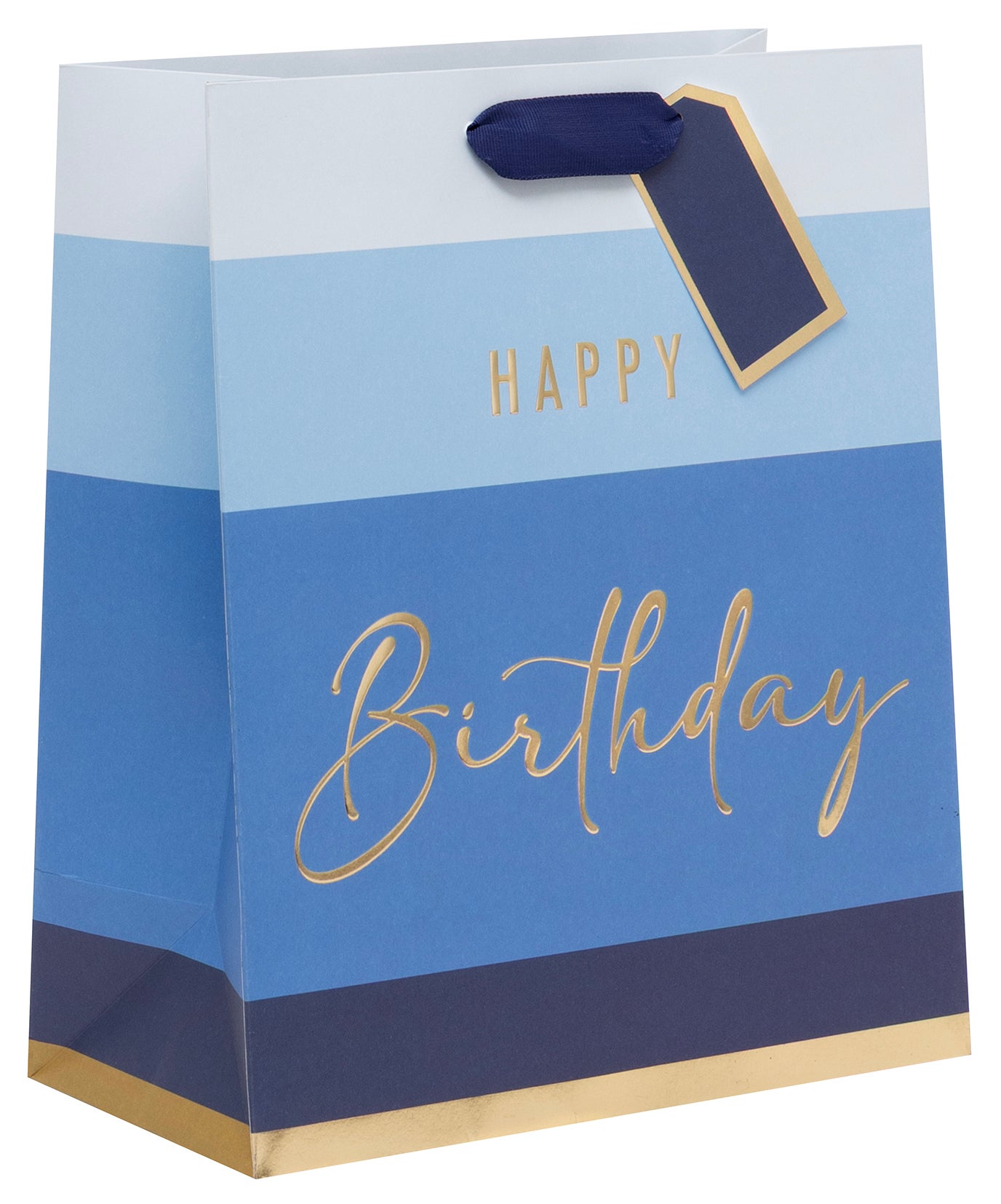 Gavepose Large HBD Stripe Blue