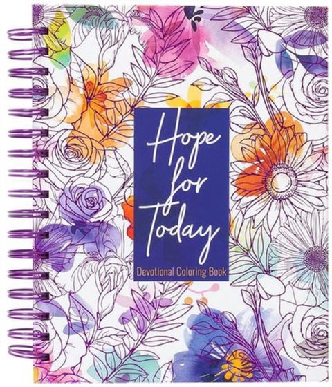 Hope for Today - Devotional Coloring Book