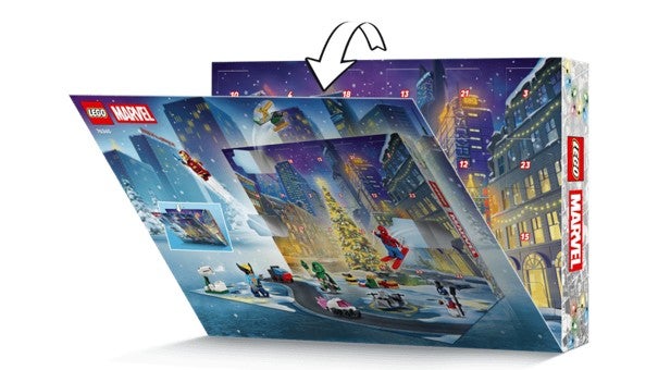 Lego Super Heroes Marvel julekalender 2026 76340