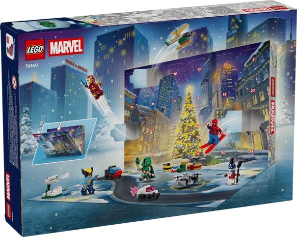 Lego Super Heroes Marvel julekalender 2026 76340