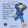 Da Emil skaffet seg hest og skremte vettet av fru Petrell og hele Vimmerby