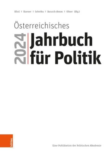 Osterreichisches Jahrbuch Fur Politik 2024
