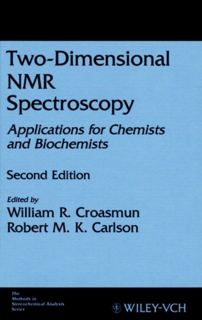 Two-Dimensional NMR Spectroscopy