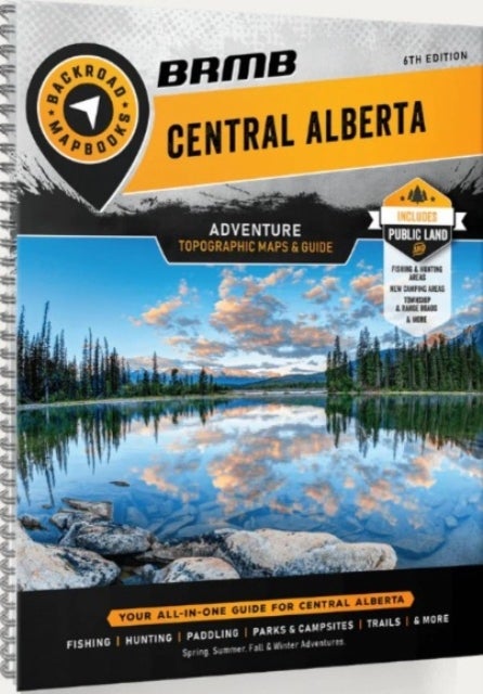 Central Alberta Backroad Mapbook av Backroad Maps