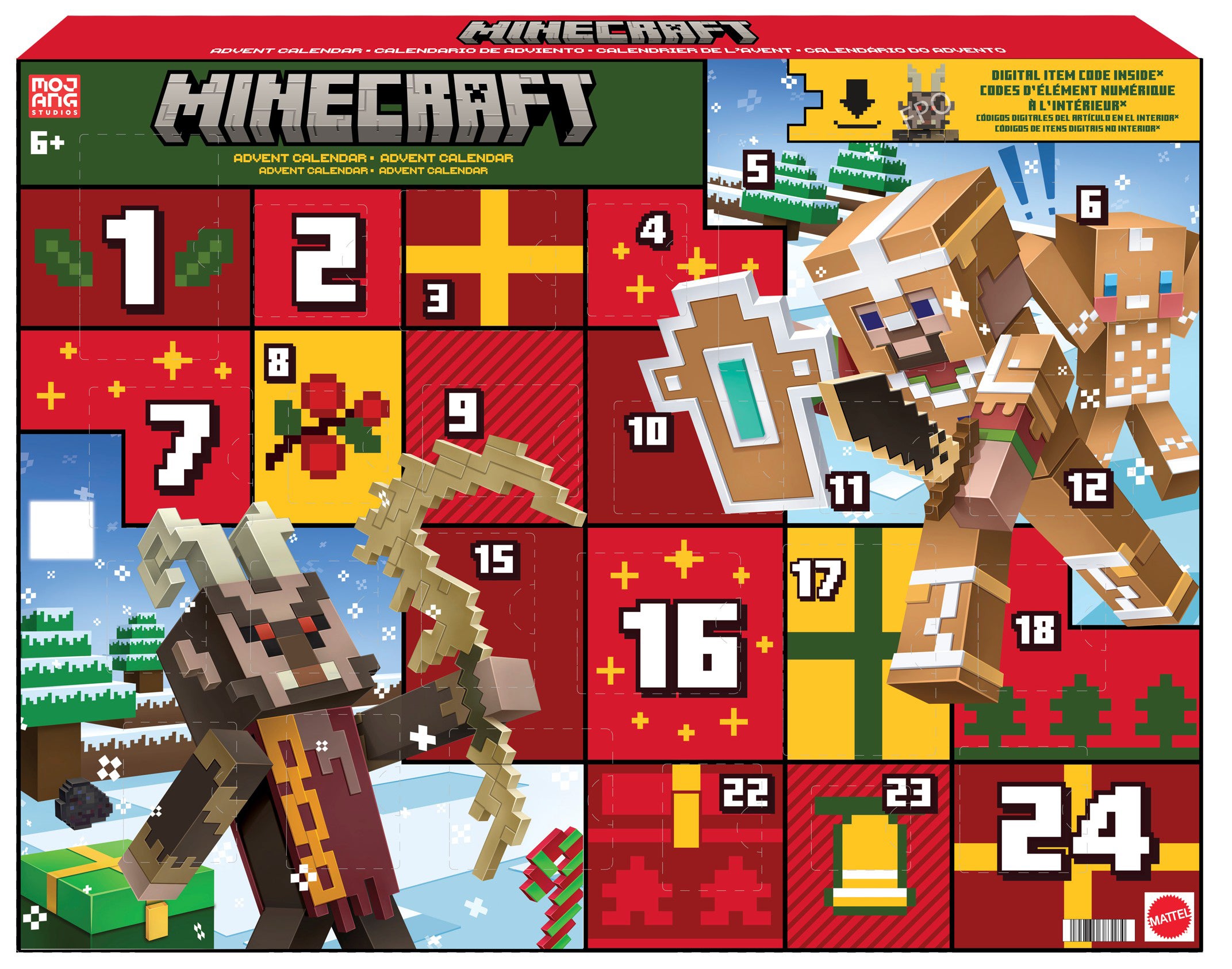 Adventskalender Minecraft 2026
