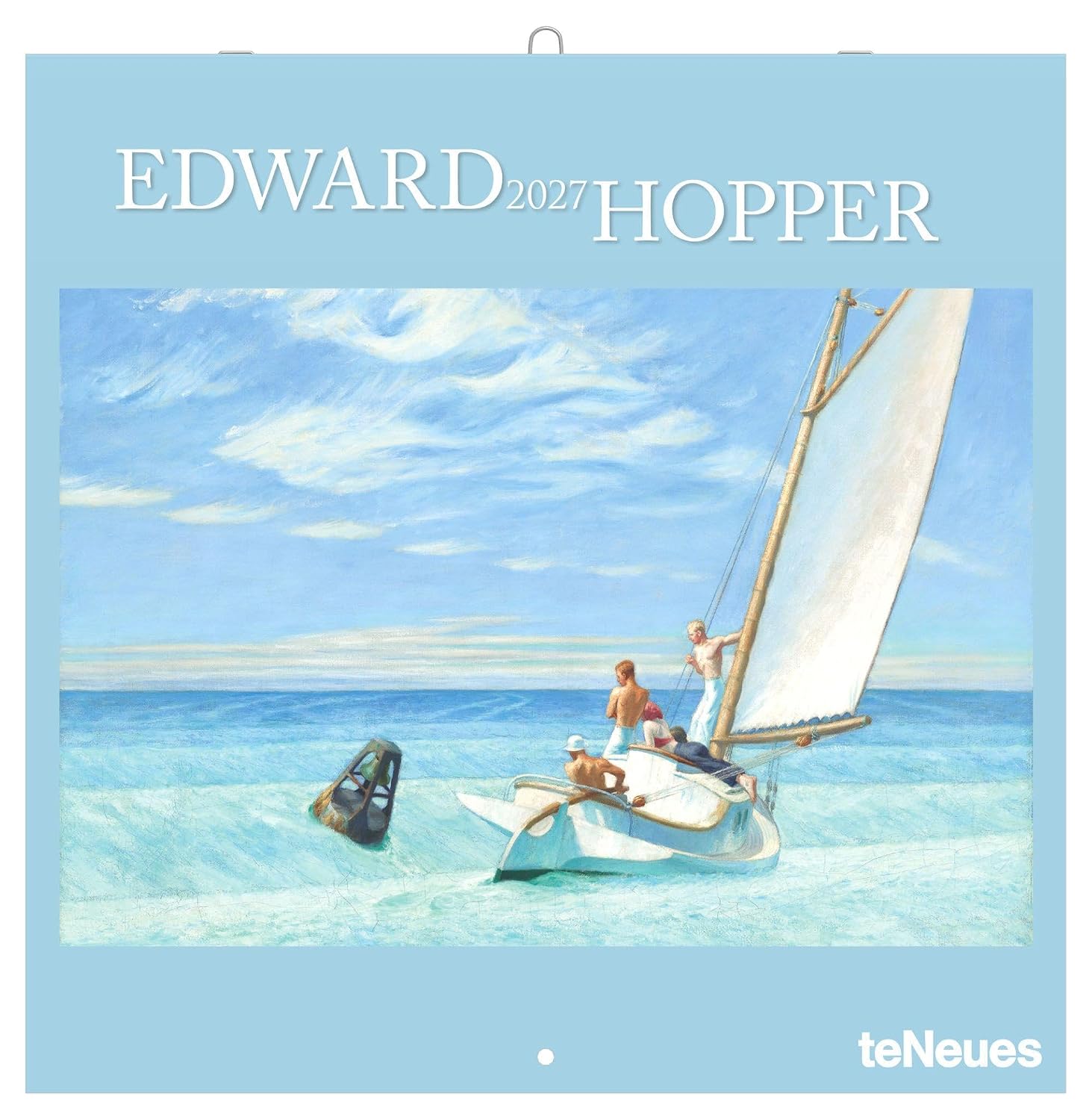 Kalender 2027 30x30 Edward Hopper