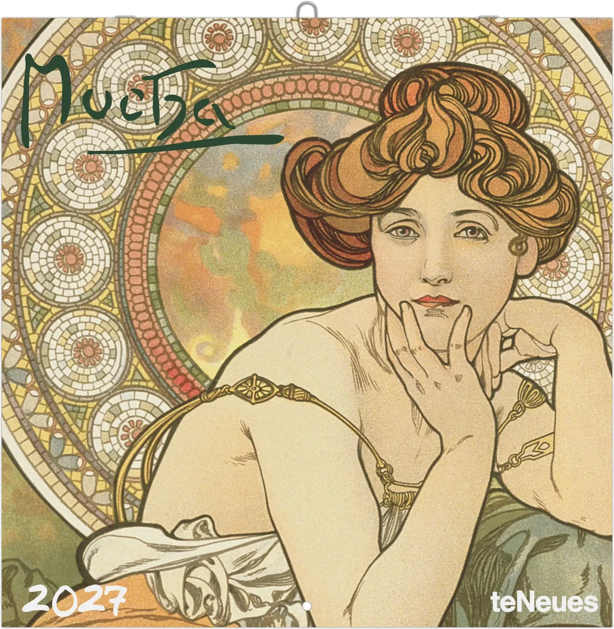 Kalender 2027 30x30 Mucha