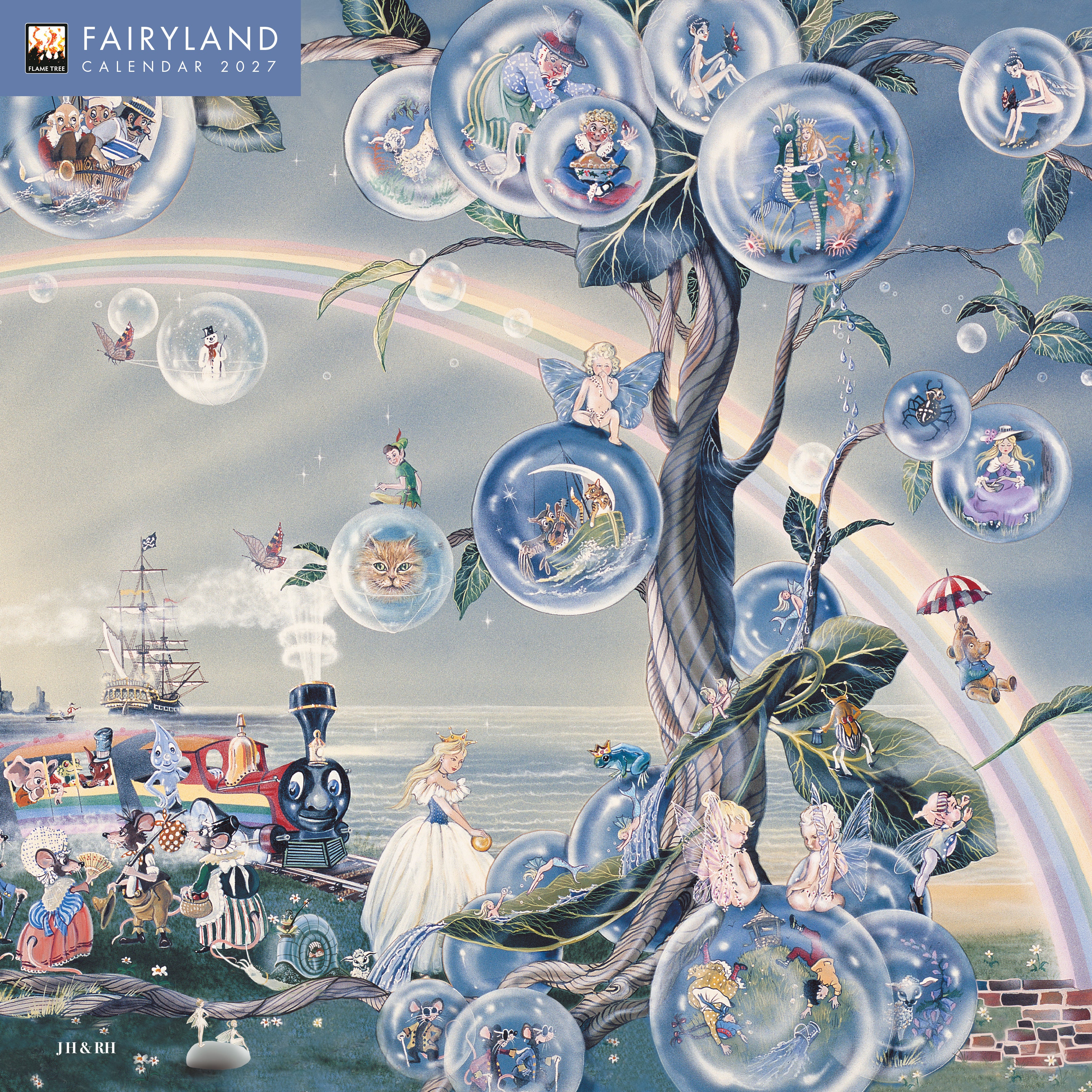 Kalender 2027 30x30 Fairyland by Jean & Ron Henry