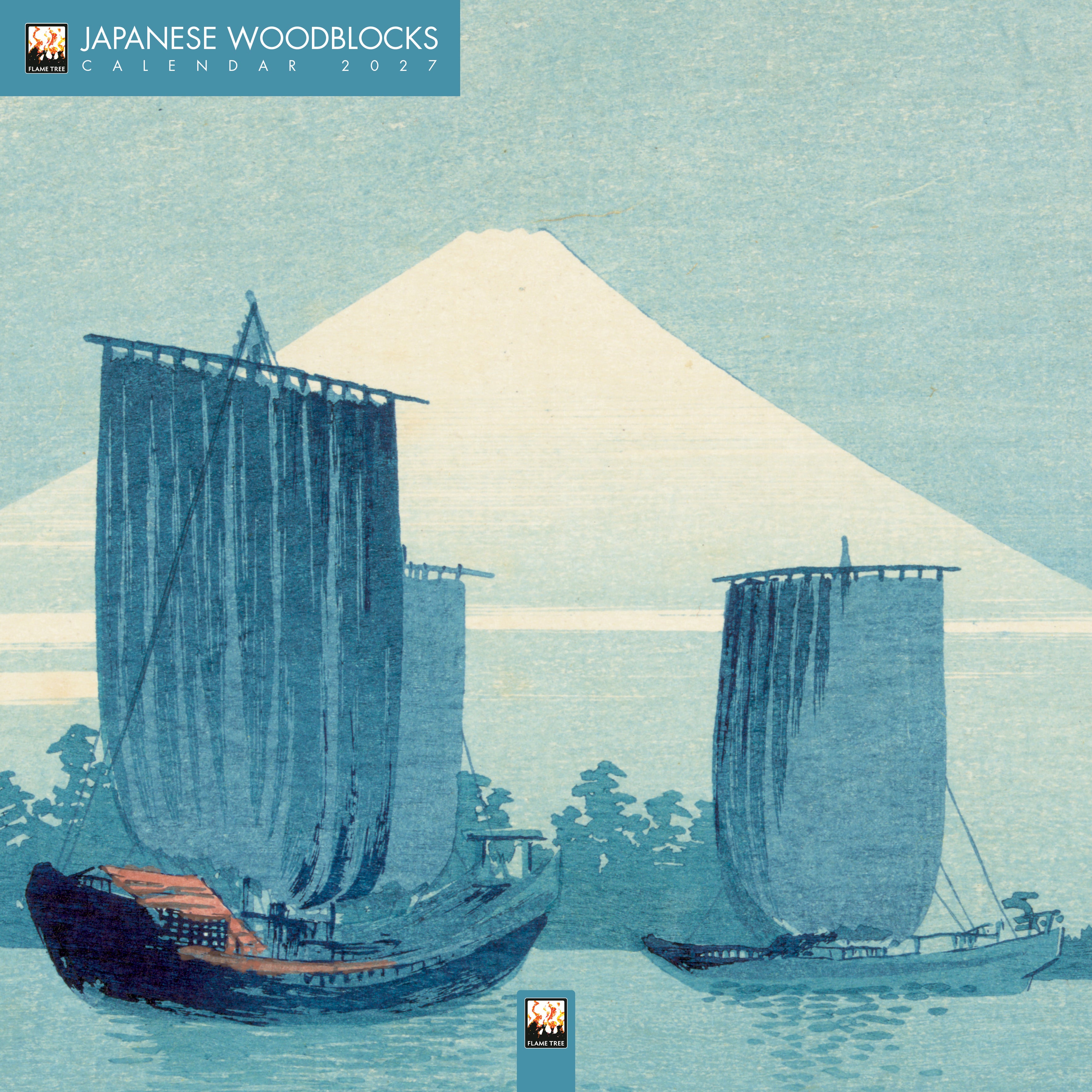 Kalender 2027 30x30 Japanese Woodblocks