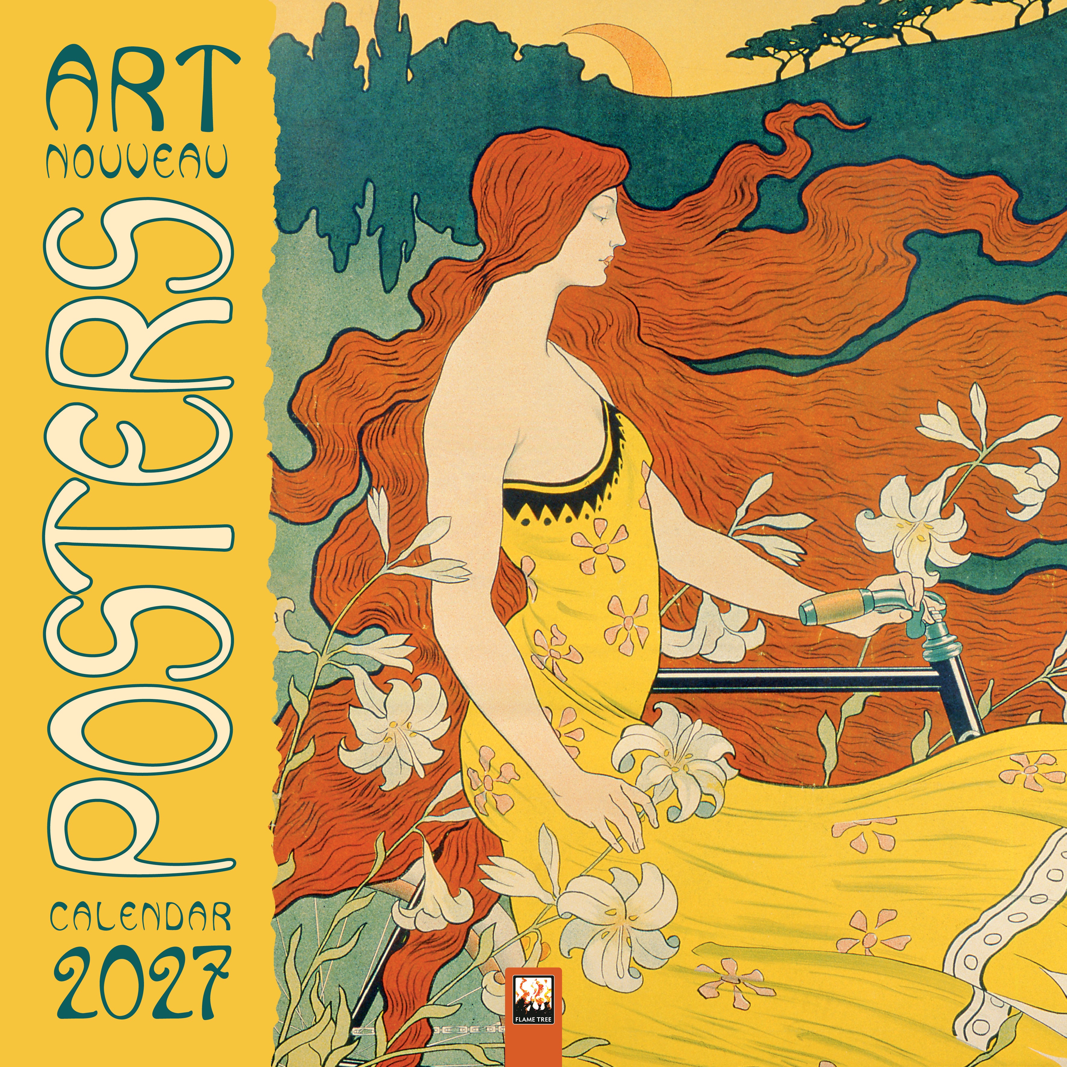 Kalender 2027 30x30 Art Nouveau Posters