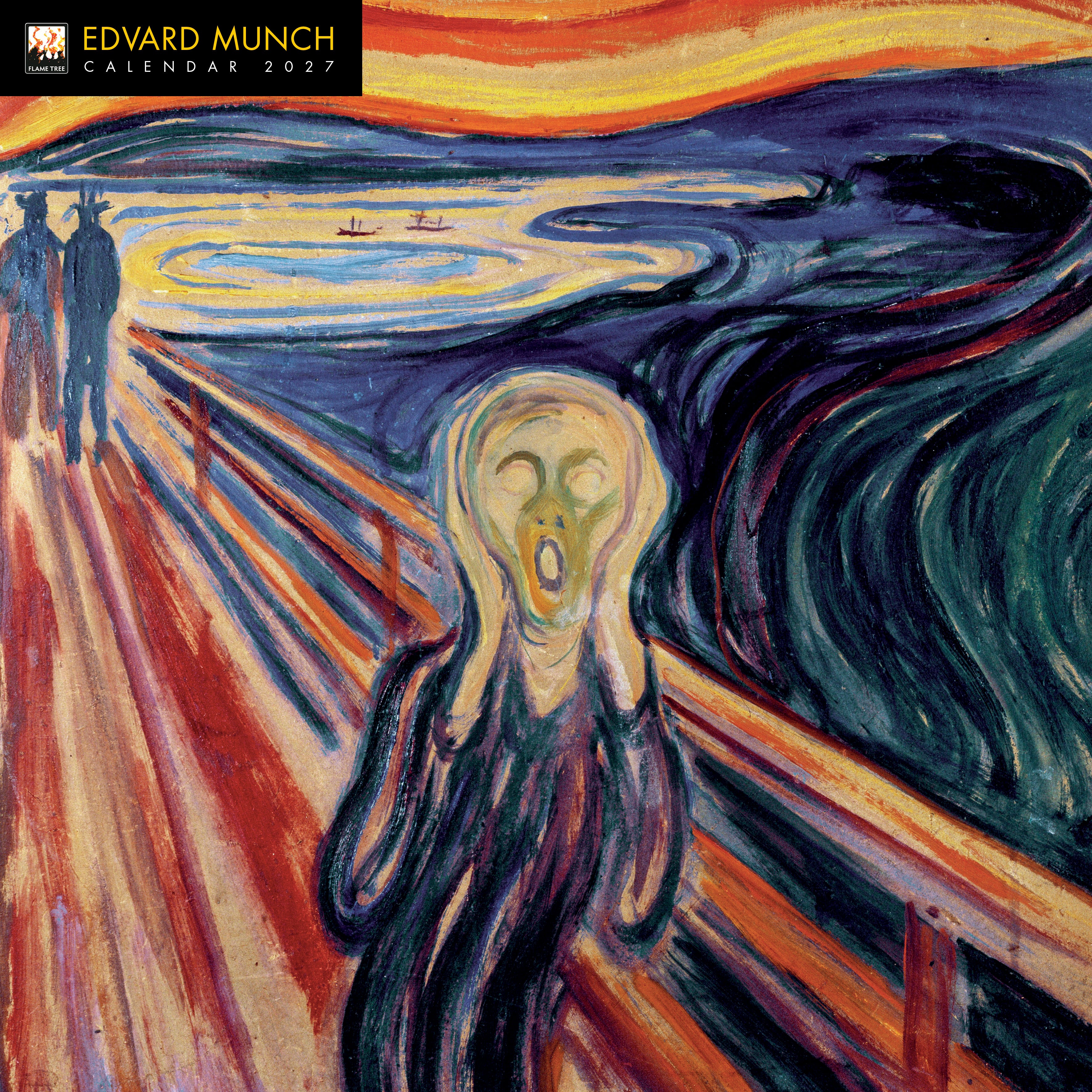 Kalender 2027 30x30 Edvard Munch