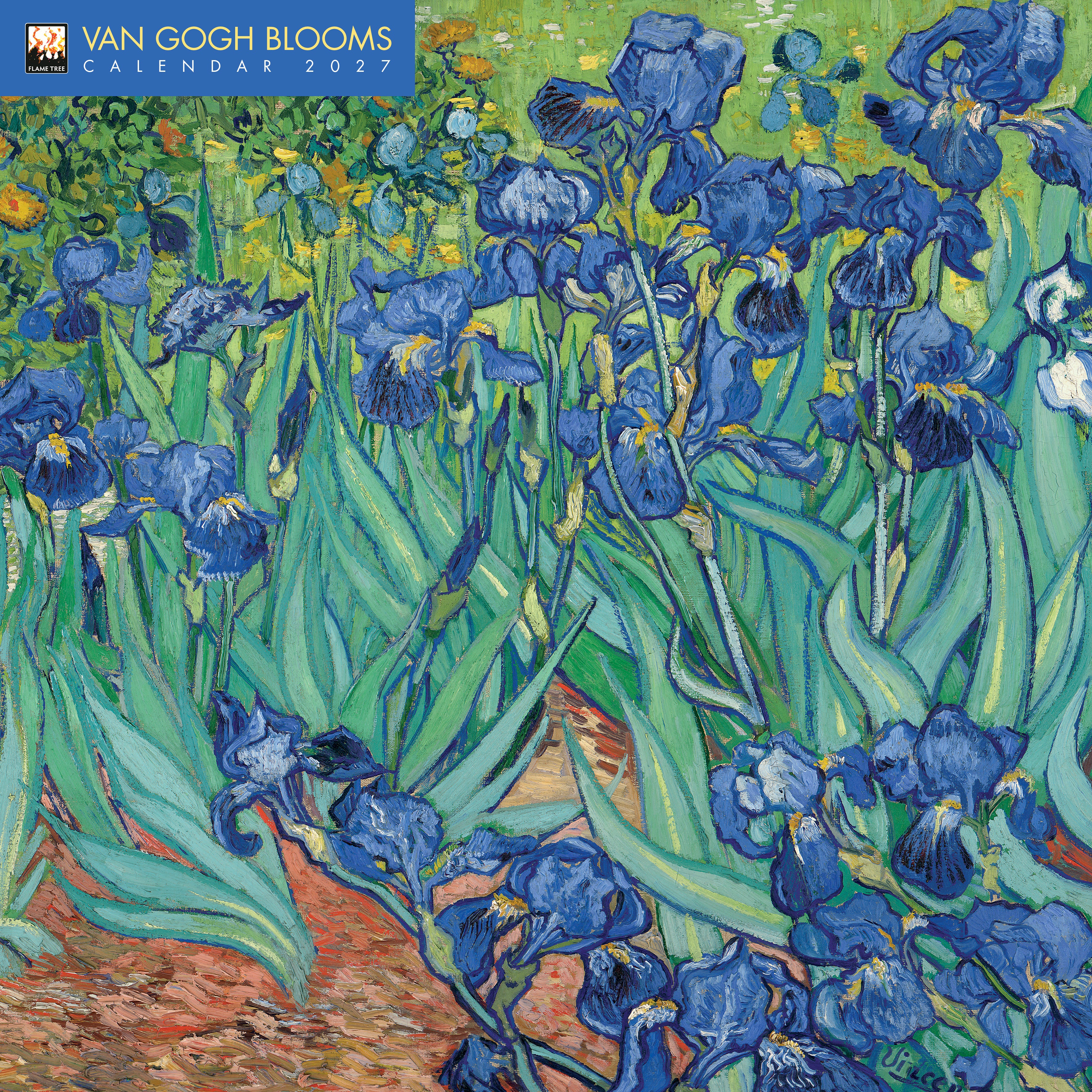 Kalender 2027 30x30 Van Gogh Blooms