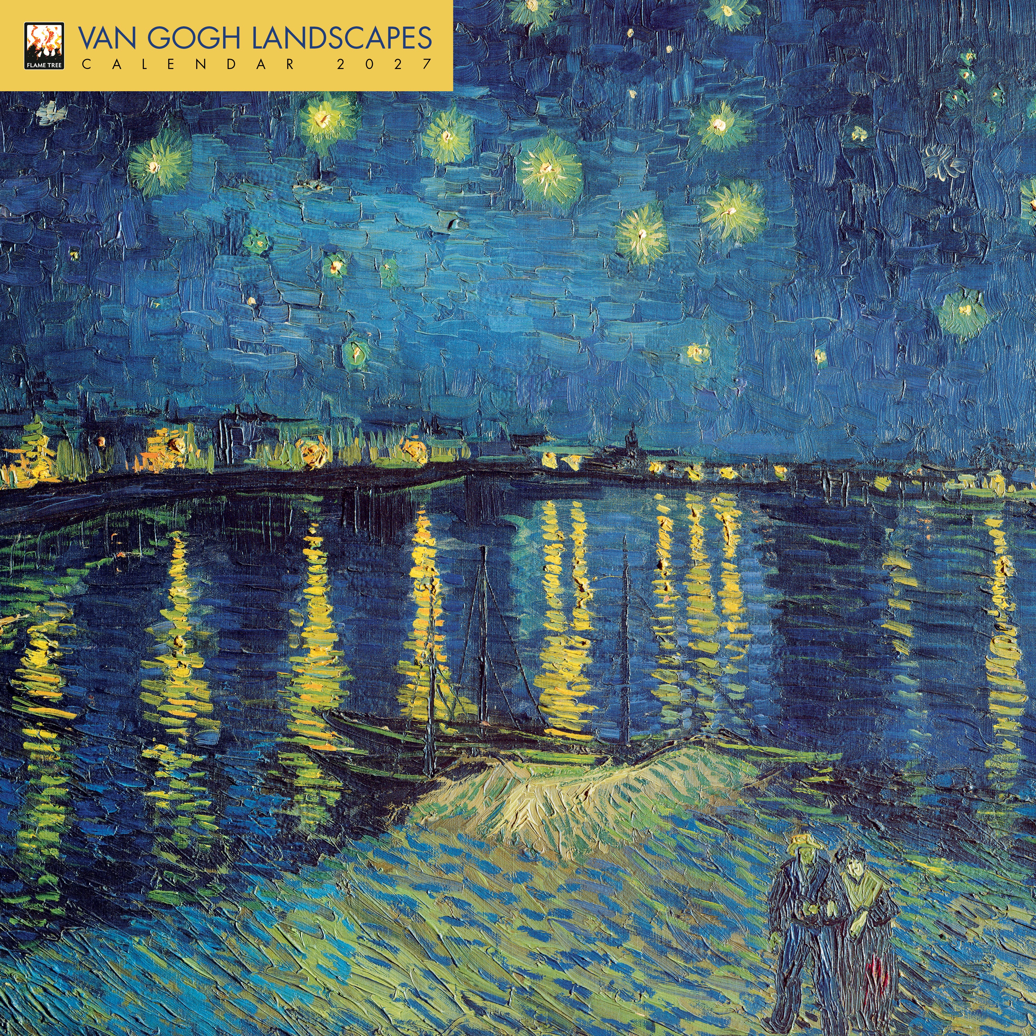 Kalender 2027 30x30 Vincent van Gogh Landscapes