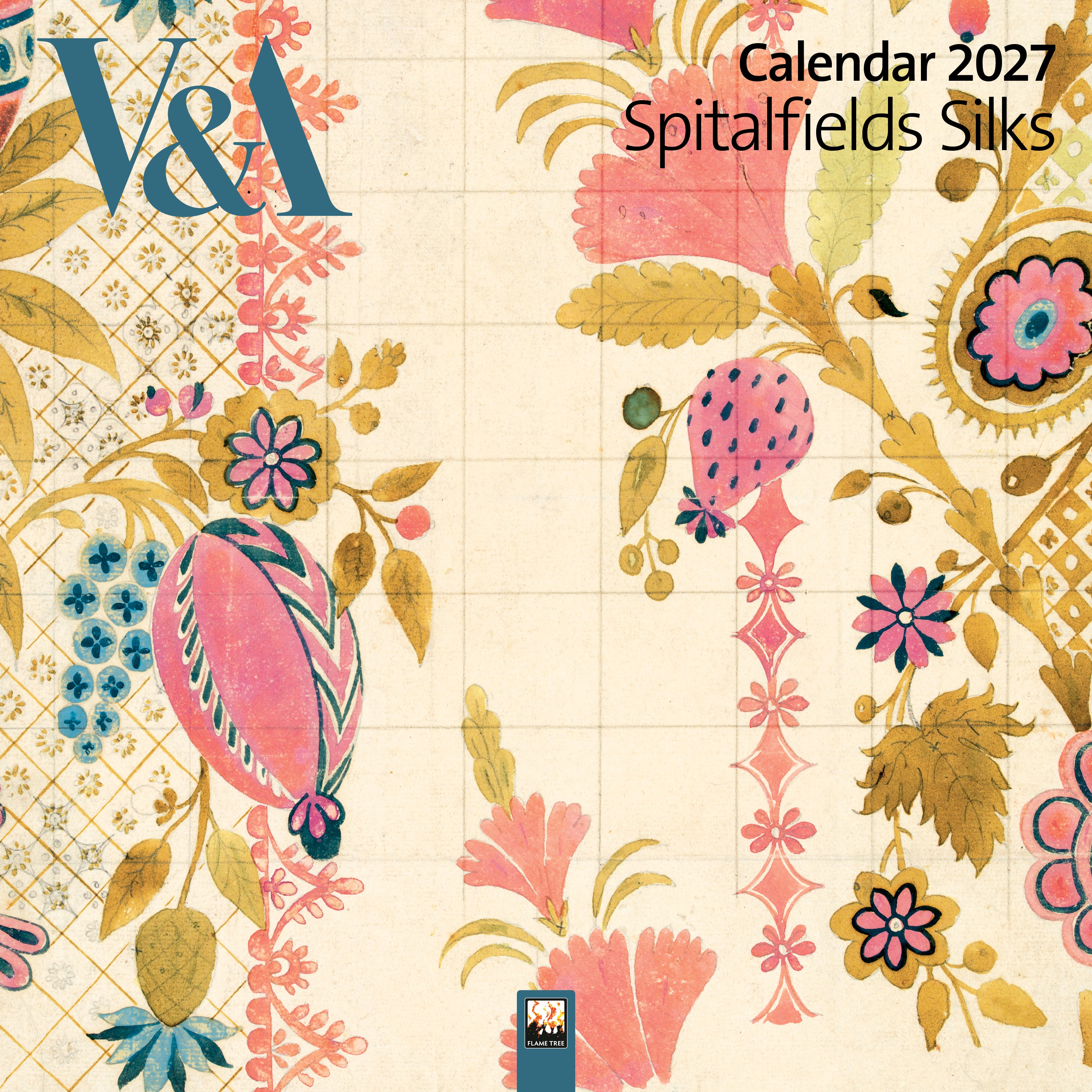 Kalender 2027 30x30 Spitalfields Silks