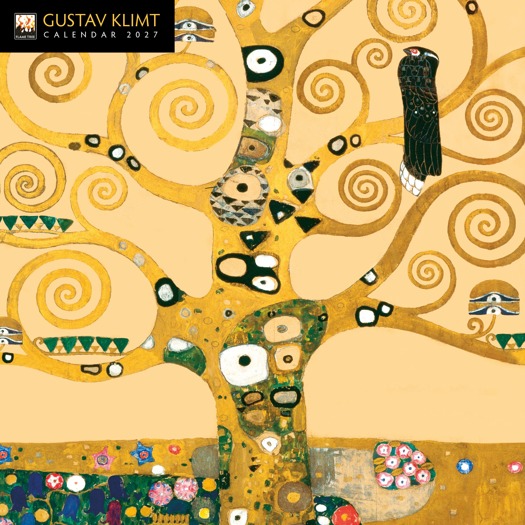 Kalender 2027 18x18 GustKlimt