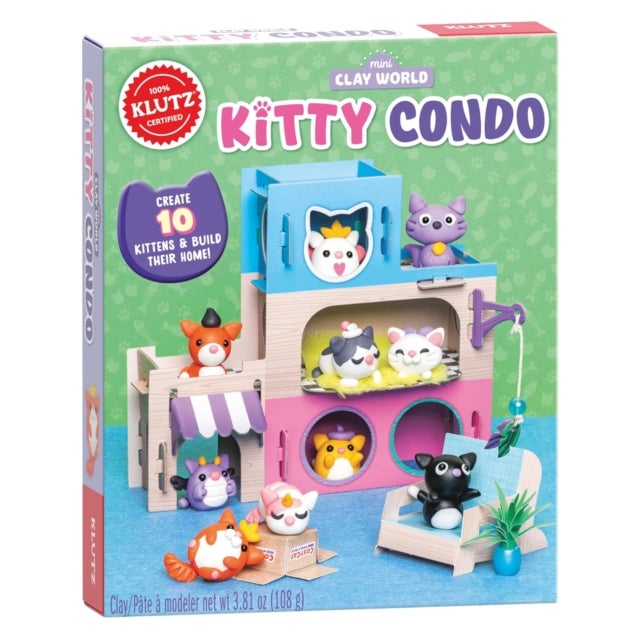 Mini Clay World Kitty Condo