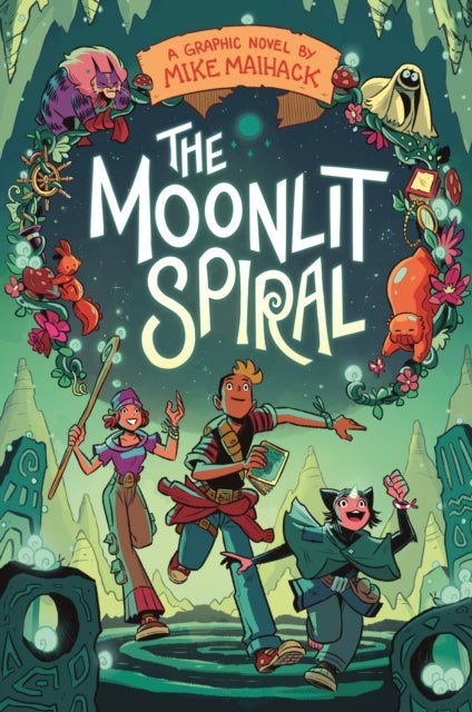 The Moonlit Spiral - A funny graphic novel adventure for readers age 9–12 – explore a magical world of treasure hunting and mythical beasts
